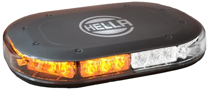 Viral Hella MLB 100 Warning LED Lightbar - Amber/White