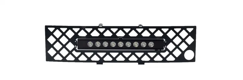 Limited Time Putco 11-14 Ford F-150 EcoBoost SS Black Diamond Bumper Grille Insert w/ 10in Luminix Light Bar