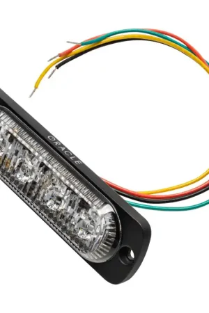 Hot Picks Oracle 4 LED Slim Strobe - Red