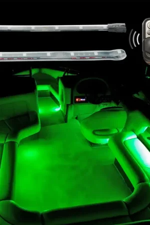 XK Glow Flex Strips2 Million Color XKGLOW LED Accent Light Marine/Boat Kit 4x 36In Strips + 4x10In Trending