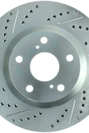 Top Rated StopTech Select Sport 11-16 Toyota Avalon/ 11-17 Camry SportStop Slotted & Drilled Right Front Rotor