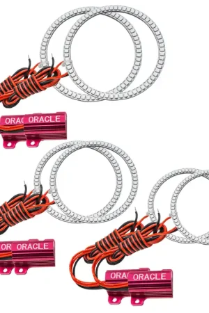 While Supplies Last Oracle Chevrolet Corvette C6 05-13 LED Halo Kit - Triple - White