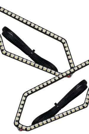 Oracle 17-21 Can-Am Maverick X3 Dynamic RGB+W Headlight Halo Kit - ColorSHIFT - Dynamic Mega Sale