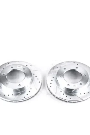 Don’t Miss Out Power Stop 2002 Honda Passport Front Evolution Drilled & Slotted Rotors - Pair