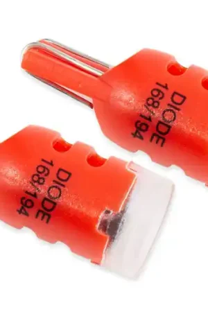 Best Choice Diode Dynamics 194 LED Bulb HP3 LED - Red (Pair)