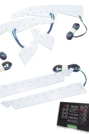 Oracle 14-15 GMC Sierra Headlight DRL Upgrade Kit - ColorSHIFT w/ 2.0 Controller Top Rated