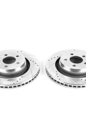Express Delivery Power Stop 09-11 Dodge Nitro Front Evolution Drilled & Slotted Rotors - Pair