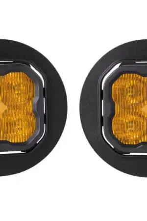 Diode Dynamics SS3 Max Type OB Kit ABL - Yellow SAE Fog Handmade