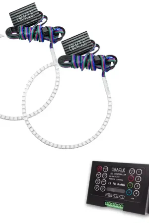 Oracle Ford Mustang GT/V6 10-12 Halo Kit - ColorSHIFT w/ 2.0 Controller Handmade