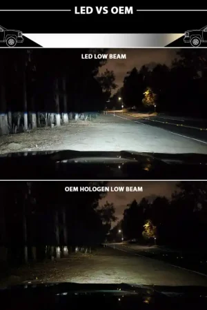 ANZO 2018-2019 Jeep Wrangler Full Led Projector Headlights Black Limited Edition