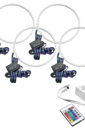 In Demand Oracle Land Rover/Range Rover Sport 10-13 Halo Kit - ColorSHIFT w/ Simple Controller