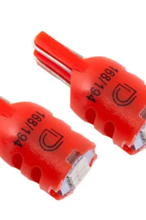 Fan Favorite Diode Dynamics 194 LED Bulb HP3 LED - Red Short (Pair)