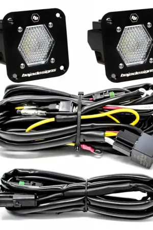 Cheap Baja Designs S1 Work/Scene LED Light Backup Kit w/ Mounting Bracket Pair