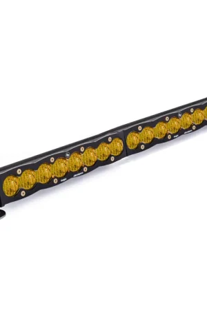Top Rated Baja Designs S8 Series Wide Driving Pattern Straight 20in LED Light Bar - Amber