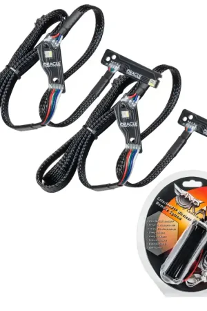 Oracle 15-21 Nissan GT-R RGB+W (Lightning Bolt) Headlight DRL Upgrade Kit - ColorSHIFT Bargain