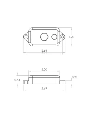 Clearance Baja Designs LED Dome Light w/Switch - White