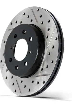 Low Price StopTech Select Sport 06-15 Dodge Charger/ 05-15 Chrysler 300 Slotted/Drilled Left Rear Brake Rotor
