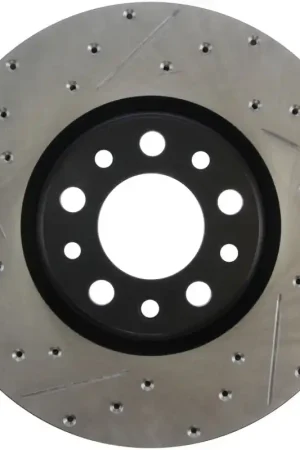 Warranty Included StopTech 13+ Dodge Dart Performance Slotted & Drilled Front Right Rotor