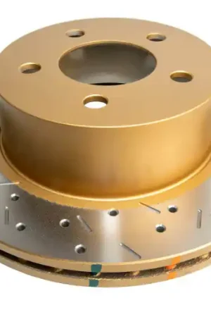 DBA 88-92 Cherokee 4wd/90-92 Comanche 4wd/90-99 Wrangler Front Drilled & Slotted 4000 Series Rotor Top Pick