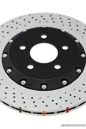 DBA 15-21 Nissan GT-R Nismo Front 5000 Series Drilled Rotor w/ Silver Hat Place Order