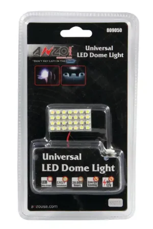 High Quality ANZO LED Dome Light Universal LED Dome Light - 28 LEDs Universal 1.5inx .75in