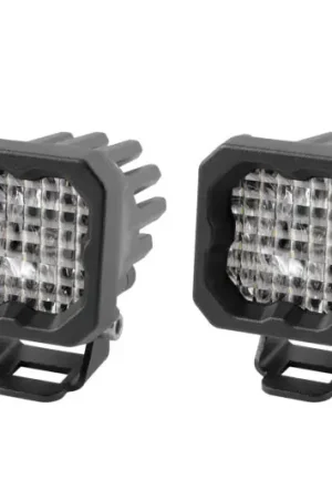 Diode Dynamics Stage Series C1 LED Pod Pro - White Wide Standard RBL (Pair) Fresh Stock