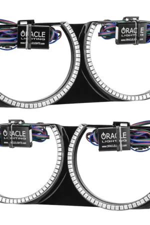 Handmade Oracle 15-21 Dodge Challenger Pre-Installed Halo Headlight Bezel - w/o Controller