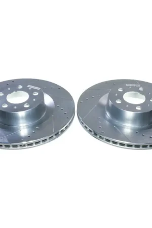 Power Stop 20-24 Tesla Y Front Drilled & Slotted Rotor - Pair Time-Limited