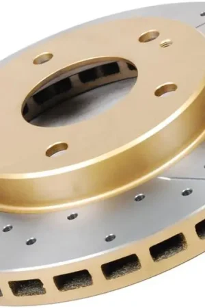 DBA 02-07 Subaru WRX STi 10 Stud Hole Rear Drilled & Slotted Street Series Rotor Budget