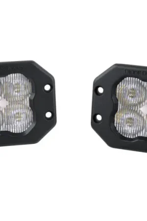 Diode Dynamics SS3 Pro ABL - White SAE Fog Flush (Pair) Original