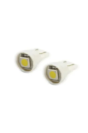 Oracle T10 1 LED 3-Chip SMD Bulbs (Pair) - Cool White Certified
