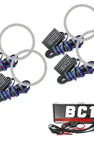 Latest Oracle Land Rover Range Rover 06-09 Halo Kit - ColorSHIFT w/ BC1 Controller