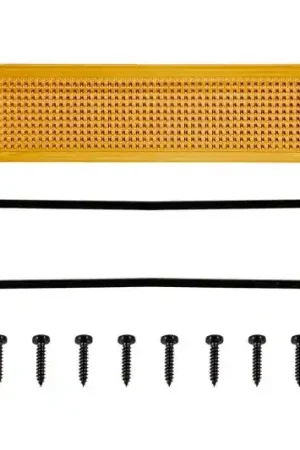 Diode Dynamics Outer Lens for Stage Series Flood - Amber One Day Deal