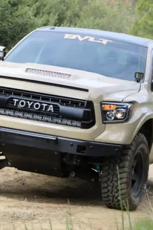 Express Delivery Cali Raised 14-21 Toyota Tundra 42 Hidden Grille Curved Led Light Bar Brackets Kit - No One Light B