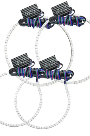 Luxury Oracle Jeep Grand Cherokee 08-10 Halo Kit - ColorSHIFT w/o Controller