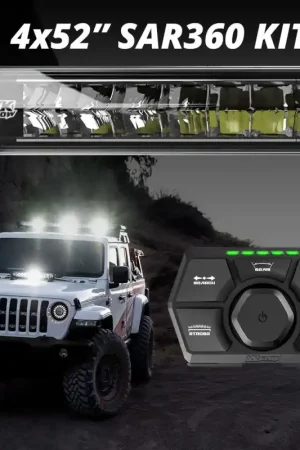 XK Glow SAR360 Light Bar Kit Emergency Search and Rescue Light System (4) 52In Editor’s Pick