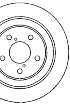 Trusted Brand StopTech 02-05 Subaru Impreza WRX Rear Drilled Left Brake Rotor