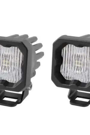 Budget Diode Dynamics Stage Series C1 LED Pod - White SAE Fog Standard ABL (Pair)