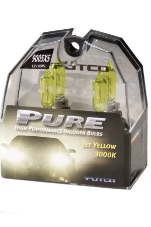 Today Only Putco Jet Yellow 9005XS - Pure Halogen HeadLight Bulbs
