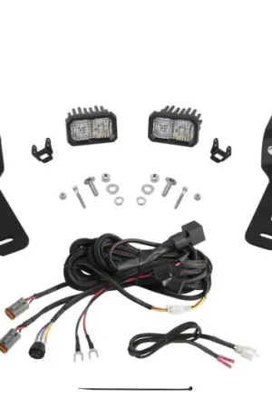 Diode Dynamics Stage Series Ditch Light Kit for 2019-Present Ram C2 Sport - White Combo Editor’s Pick