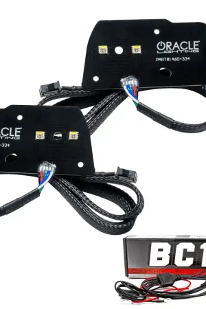 Oracle 21-22 Ford F-150 ColorSHIFT RGB+W Headlight DRL Upgrade Kit w/ BC1 Controller Price Drop