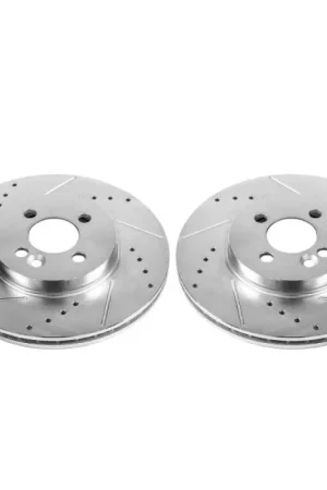 Reduced Price Power Stop 07-16 Mini Cooper Front Evolution Drilled & Slotted Rotors - Pair