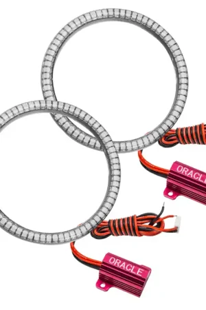 Same Day Shipping Oracle Ford Mustang GT500 13-14 LED Waterproof Fog Halo Kit - White