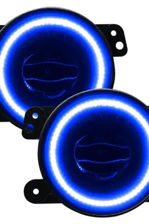 Oracle Jeep Wrangler JK/JL/JT High Performance W LED Fog Lights - Blue Top Rated