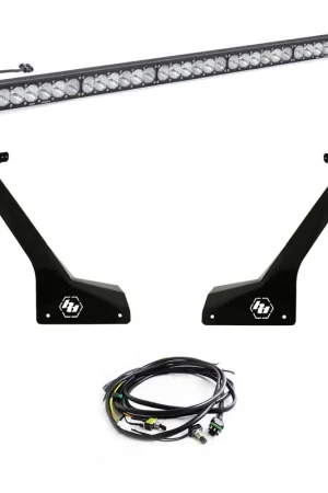Jeep JL/JT Roof Bar LED Light Kit 50 Inch OnX6+ Baja Designs Same Day Shipping