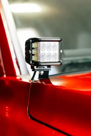 Seasonal Sale Cali Raised 2024+ Toyota Tacoma Ditch Light Bracket Kit - 2 27W Side Projecting Led Pods/No Switch