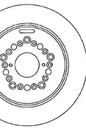 StopTech 5/93-98 Toyota Supra (Exc Turbo) Drilled Right Rear Rotor One Day Deal