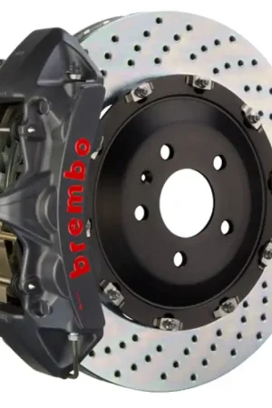 Brembo 24+ BMW M30i/530i XDrive Front GT-S BBK 6 Piston Cast 380x34 2pc Rotor Drilled - Black HA Buy Online