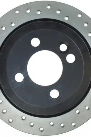 StopTech Drilled Sport Brake Rotor Free Shipping