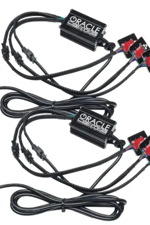 Trusted Brand Oracle 21-22 Nissan Titan Demon Eye RGB Headlight Upgrade Kit - ColorSHIFT w/o Controller